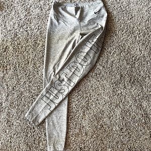 Gray Nike leggings